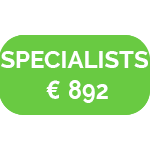 Specialists - +€120.00